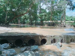 alcalde Rolando Gómez, quien dio a conocer los avances en los estudios y diseños para la construcción del nuevo puente sobre el río Venadillo.