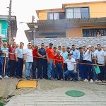 La Administración Municipal de Venadillo entrega el mejoramiento de la vía al matadero del corregimiento de Junín