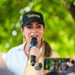 Gobernadora Matiz recorrió estación de Policía atacada por disidencias de las FARC